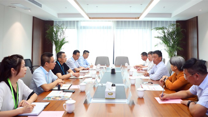 臨夏州委常委、宣傳部長王建華一行來甘肅文旅集團推介洽談文旅項目