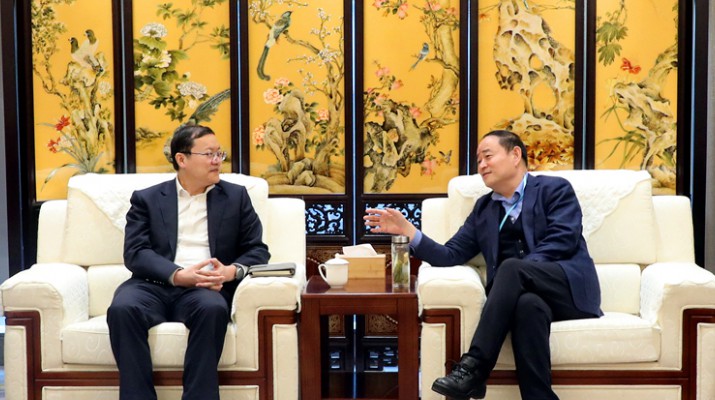 中國(guó)銀行甘肅省分行黨委書(shū)記、行長(zhǎng)王峰一行到訪甘肅文旅集團(tuán)