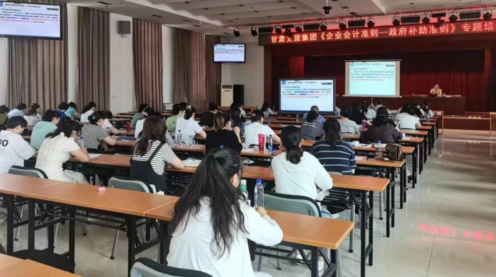 三抓三促進行時 |  集團公司開展 企業(yè)會計準(zhǔn)則-政府補助準(zhǔn)則培訓(xùn)會